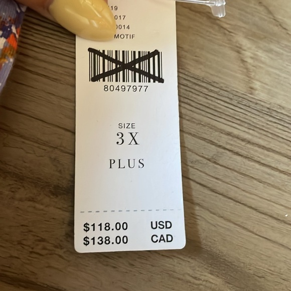 Daily Practice Anthropologie High Neck Treasure Midi Dress Size 3X Ruched NEW - Picture 4 of 12